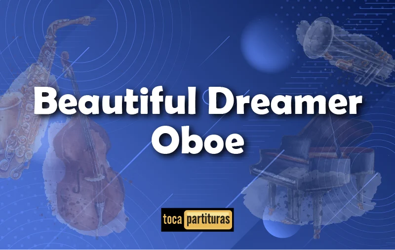 Imagen de Beautiful dreamer partitura de oboe 01