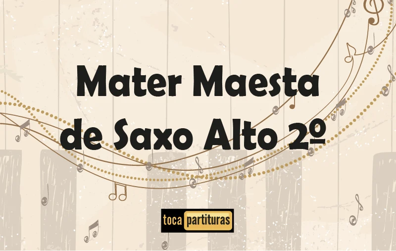 Imagen de Mater maesta saxo alto 2º