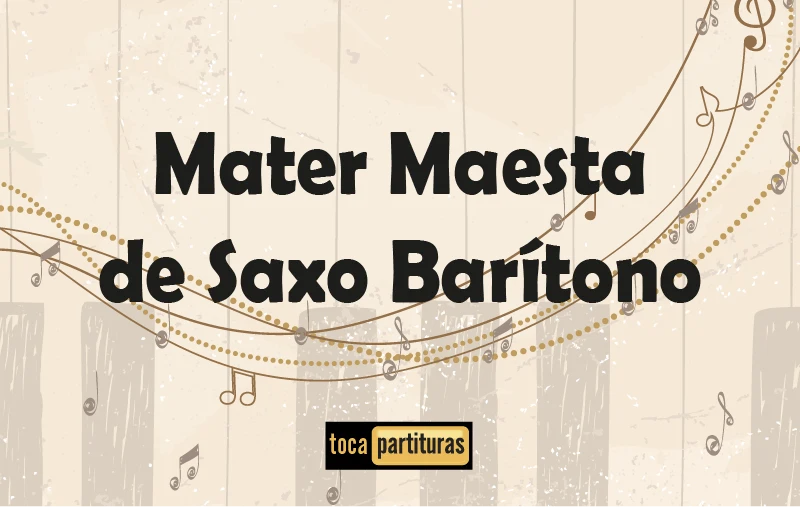 Imagen de Mater maesta saxo barítono