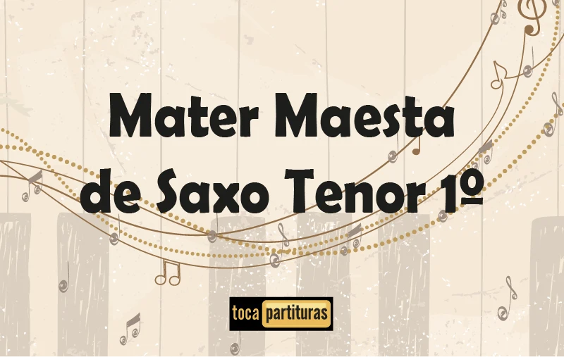 Imagen de Mater maesta saxo tenor 1º