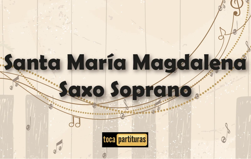 Imagen de Santa maria magdalena saxo soprano