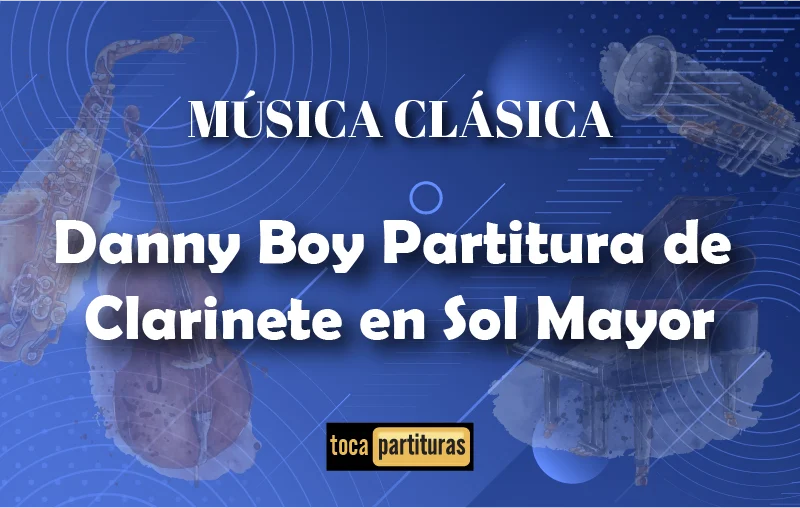 Imagen de Danny boy partitura pdf de clarinete en sol mayor 01