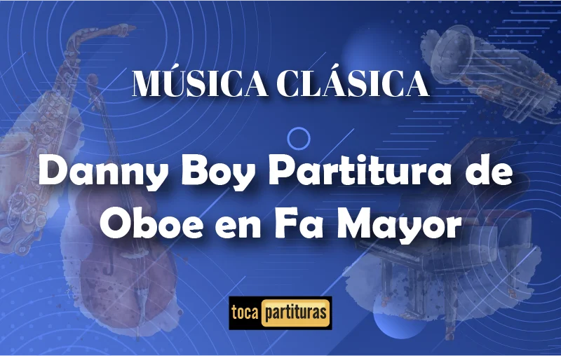Imagen de Danny boy partitura pdf de oboe en fa mayor 01