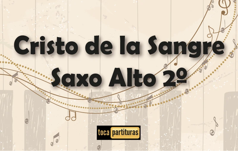 Imagen de Cristo de la sangre saxo alto 2º