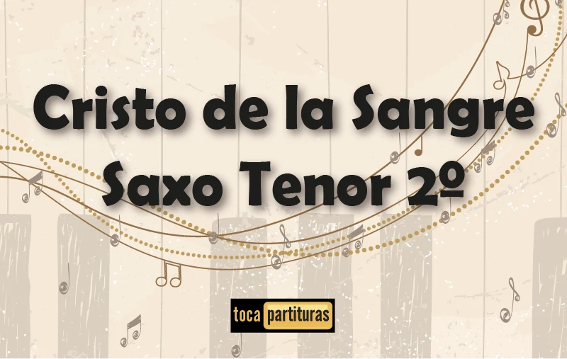 Imagen de Cristo de la sangre saxo tenor 2º