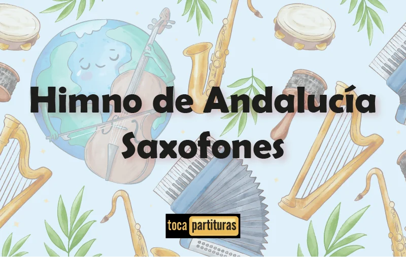 Imagen de Himno de andalucia saxofones