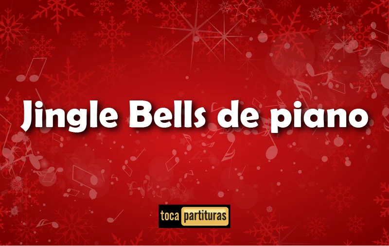 Imagen de 11 jingle bells partitura de piano muy fácil con acordes villancico principiantes