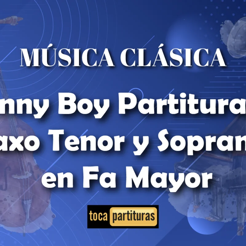 Imagen de Danny boy partitura de saxo tenor y soprano sax en sol mayor 01