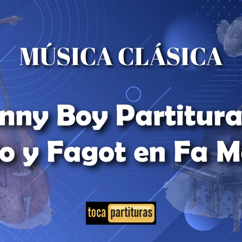 Imagen de Danny boy partitura chelo y fagot en fa mayor 01