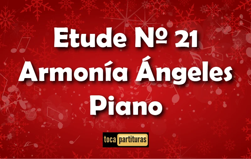 Imagen de Etude 21 armonía angeles piano