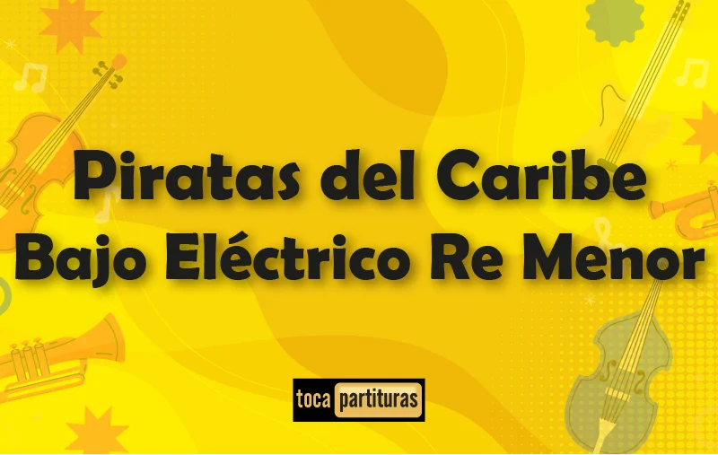 Imagen de Tradicional popular piratas de caribe bajo electrico re menor 01