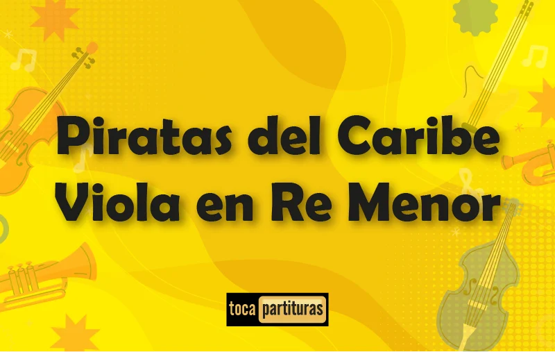 Imagen de Tradicional popular piratas de caribe viola re menor 01